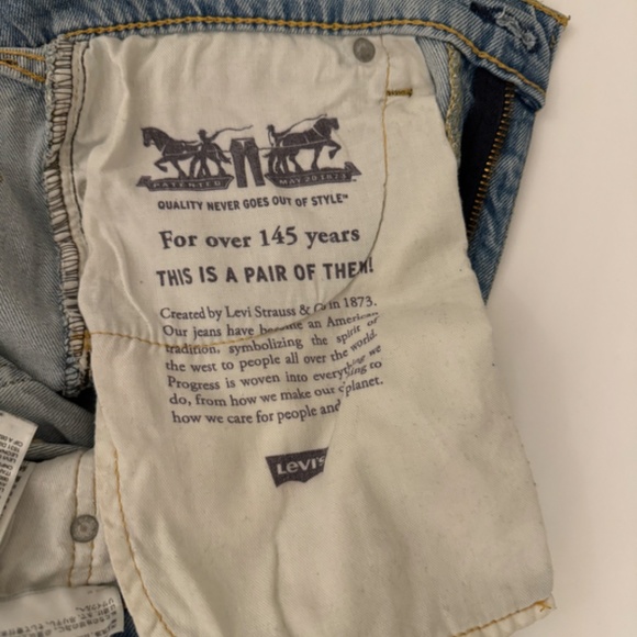 Levi's 511 Slim Tapered Men's 30x32 Distressed Denim - Picture 5 of 6